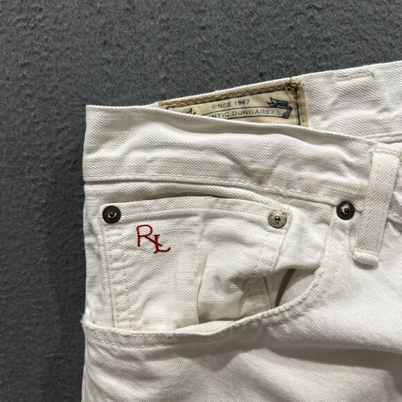 Polo by Ralph Lauren White Straight Men Jeans - Picture 4 of 13